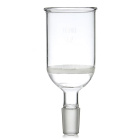 Zylindrischer Filtertrichter mit gesinterter Scheibe G2, 80 ml, geschliffene Verbindung 19/26, ohne Ansätze