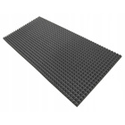 Akustischer Schallschutzschaum PYRAMID 70mm 200x100cm ohne Kleber, nicht brennbar