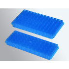 Reagenzglasständer Typ Eppendorf 96 Plätze, beidseitig, für Reagenzgläser 1,5/2,0 ml und 0,5 ml, Polypropylen