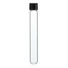 Sklenená skúmavka okrúhla so skrutkovacím uzáverom 20x200 mm, 70 ml