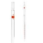 Mehrkanalpipette, 2 ml (0,02 ml), Klasse AS, braune Skala, mit Zertifikat – GLASSCO