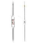 Einmalpipette, 15 ml, Klasse B, braune Skala – BORO 3.3