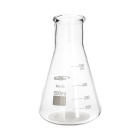 Kolba stožkovitá (Erlenmeyerova) sklenená 500 ml, široké hrdlo, borokremičité sklo