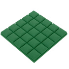 Akustikplatte dunkelgrün WÜRFEL 50×50 cm Dicke 5 cm