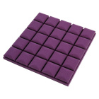 Akustikplatte lila WÜRFEL 50×50 cm Dicke 5 cm