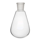 Hruškovitá banka 250 ml, brúsenie 29/32, borosilikátové sklo
