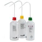 Sprühflasche mit Hexan-Aufdruck, 500 ml, enger Hals GL25 – PE-LD