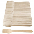 Holzgabeln 100 Stück 16cm Eco