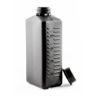 HDPE-Flasche 1000 ml mit Verschluss und Siegel schwarz – Schutz vor Licht und Chemikalien