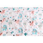 Farbige Flanellwindeln 70x80cm 100 % Baumwolle