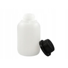 Flasche 150ml HDPE und schwarzer Verschluss