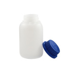 Flasche 250ml HDPE und blauer Verschluss