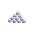 Abdeckung Aluminium-Schraubverschluss 28/18 mm 50 Stück weiß