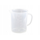 Messbecher 250ml mit Griff Relief-Skala PP 9cm
