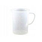 Messbecher 500ml mit Griff, Relief-Messskala PP 12cm