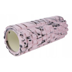 Massageroller für Übungen, 33 cm, rosa