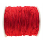 Pletená šnúra 40m 0.8mm červená polyester