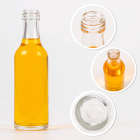 Glasflasche 10 Stk. 50ml 12cm MONOPOL