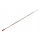 Glasiges langes Thermometer ohne Quecksilber +50°C 30cm