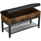 Schuhschrank mit Sitzfläche und Stauraum 70x30x45cm