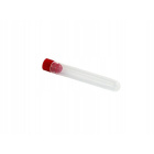 PP-Röhrchen 12x75mm mit rotem Verschluss 50 Stück