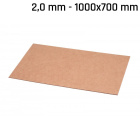 Dichtungsplatte Karton 1000x700x2,0mm
