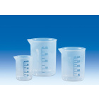 PP-Flasche 250 ml, blaue Skala VITLAB