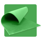 Akustikpanel Schaum WAVES 200×100 cm 4 cm dunkelgrün