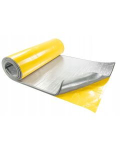 Selbstklebender schalldämmender Dämpfschaum 20mm 25x100cm LT20ALU