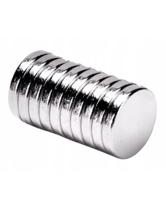 Starker neodym Zylindermagnet 10x1mm 10 Stk.