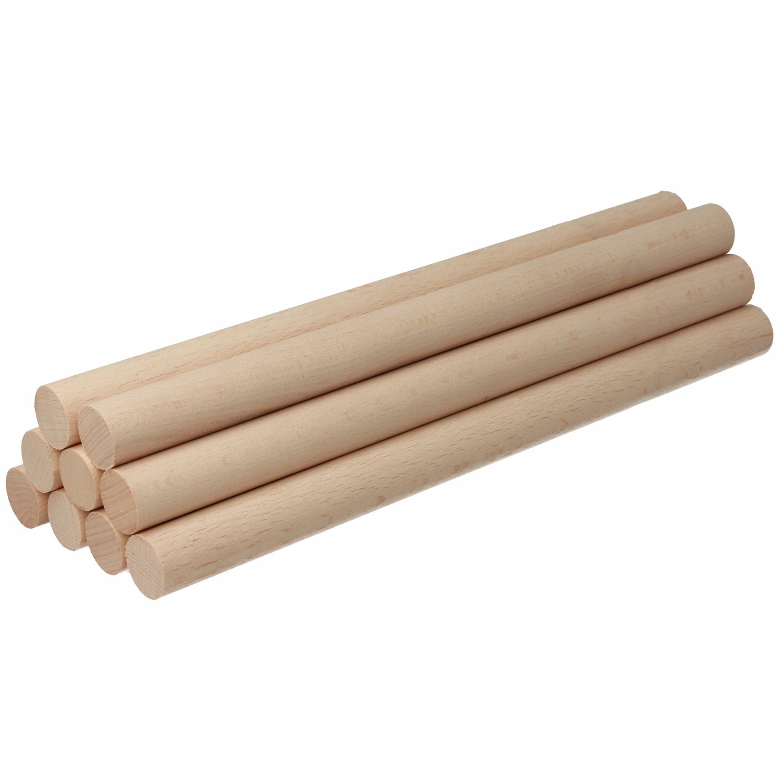 Holzstab 30 cm 16 mm natur Buche megamix.sk