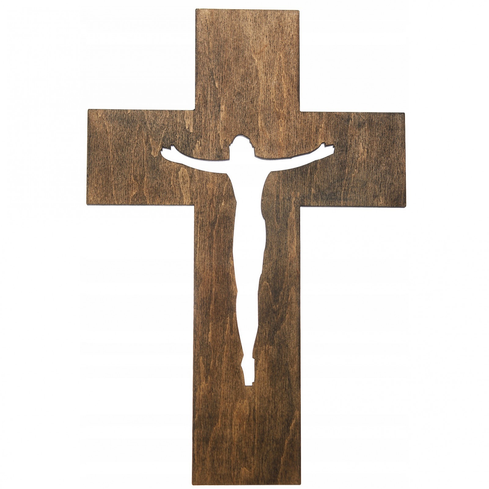 Holzkreuz für die Wand 20x13x0,7cm megamix.sk