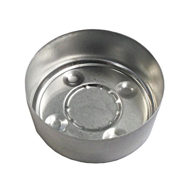 Aluminiumbehälter 57x22mm für Teelichter 10 Stück megamix.sk