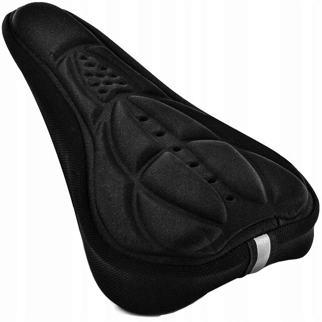 Gel-Sitzbezug für Fahrrad 280x175mm schwarz megamix.sk