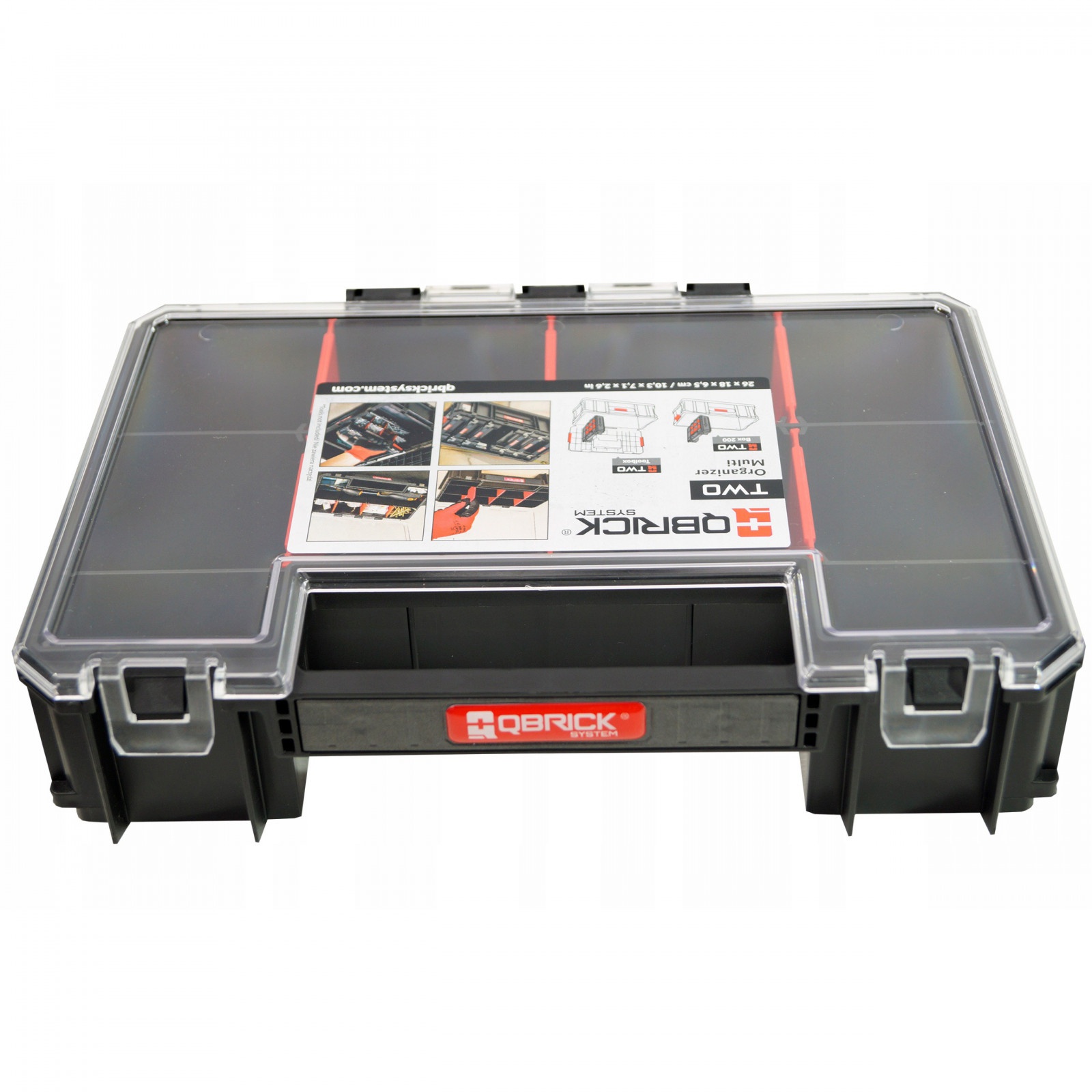 Werkzeugkoffer Schrauben 25x6x17cm Montageorganizer megamix.sk