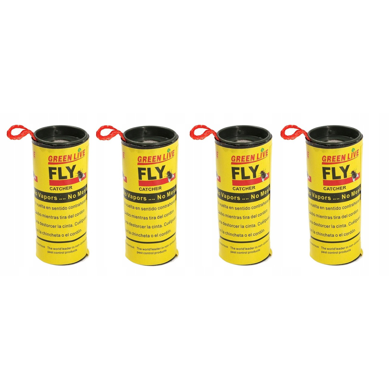 Klebendes Fliegenband Insektenfalle 4 Stück megamix.sk