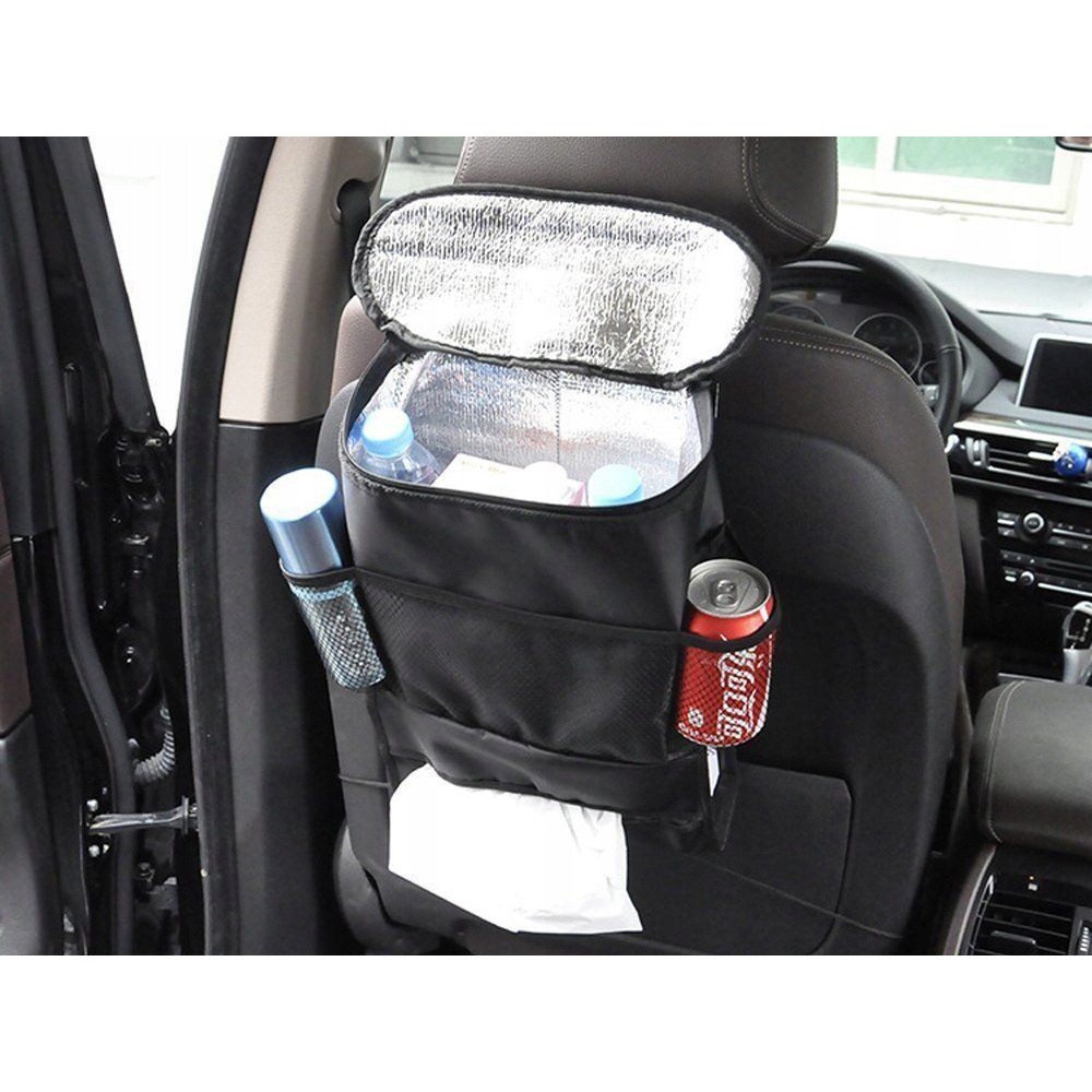 Organizer Thermotasche fürs Auto für Sitz 35x28x10cm schwarz megamix.sk