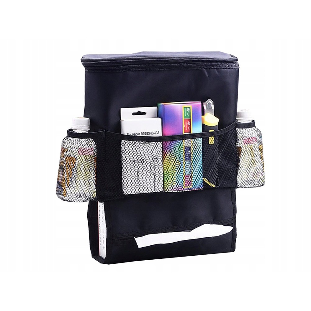 Organizer Thermotasche fürs Auto für Sitz 35x28x10cm schwarz megamix.sk