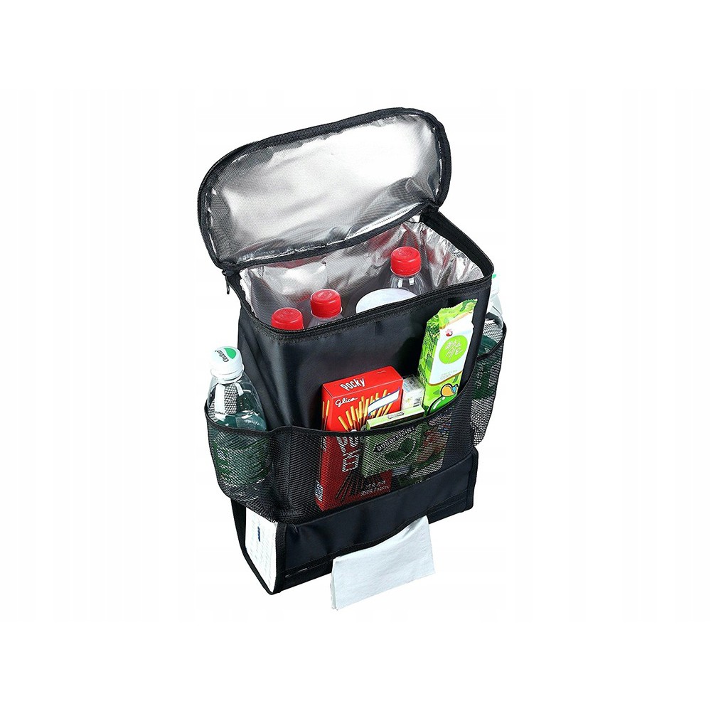 Organizer Thermotasche fürs Auto für Sitz 35x28x10cm schwarz megamix.sk
