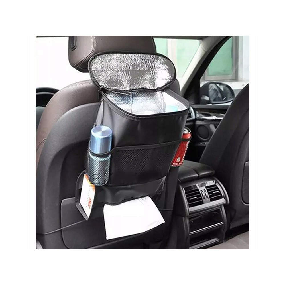 Organizer Thermotasche fürs Auto für Sitz 35x28x10cm schwarz megamix.sk