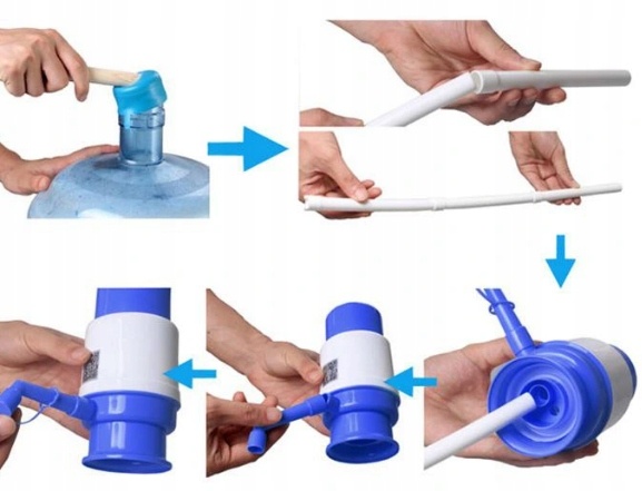 Handwasserpumpe universal mit Reduzierung 5l megamix.sk