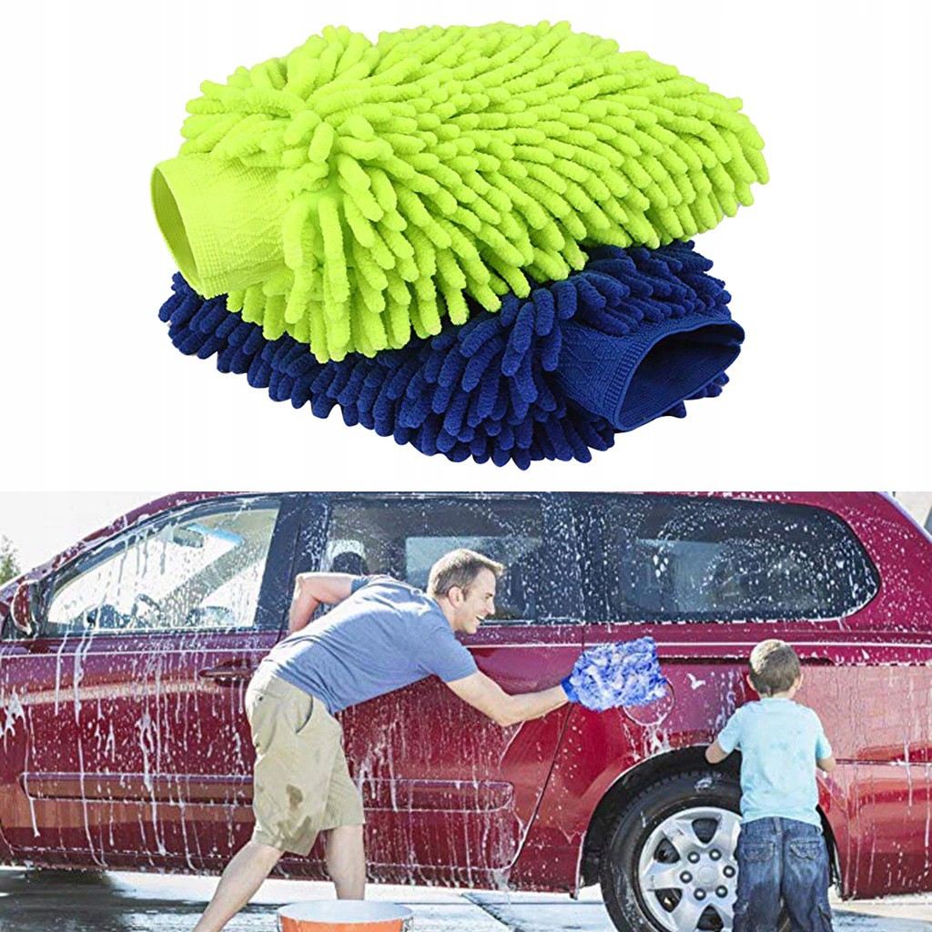 Mikrofaser-Autowaschhandschuh Polyester megamix.sk
