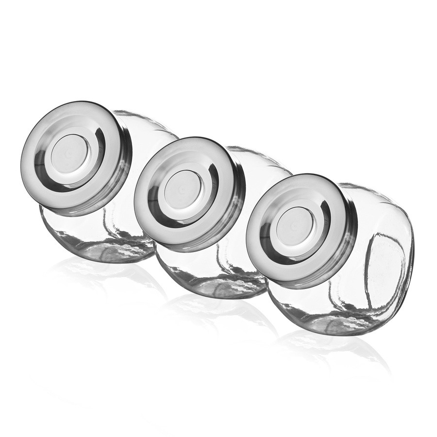 Set aus drei Tody 190 ml Glasbehältern dózy megamix.sk