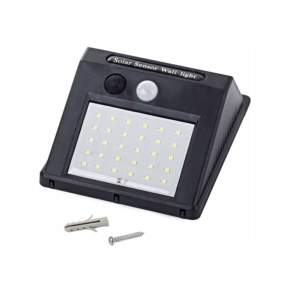 Solarleuchte 30 SMD LED mit Bewegungssensor 12x9x5cm megamix.sk