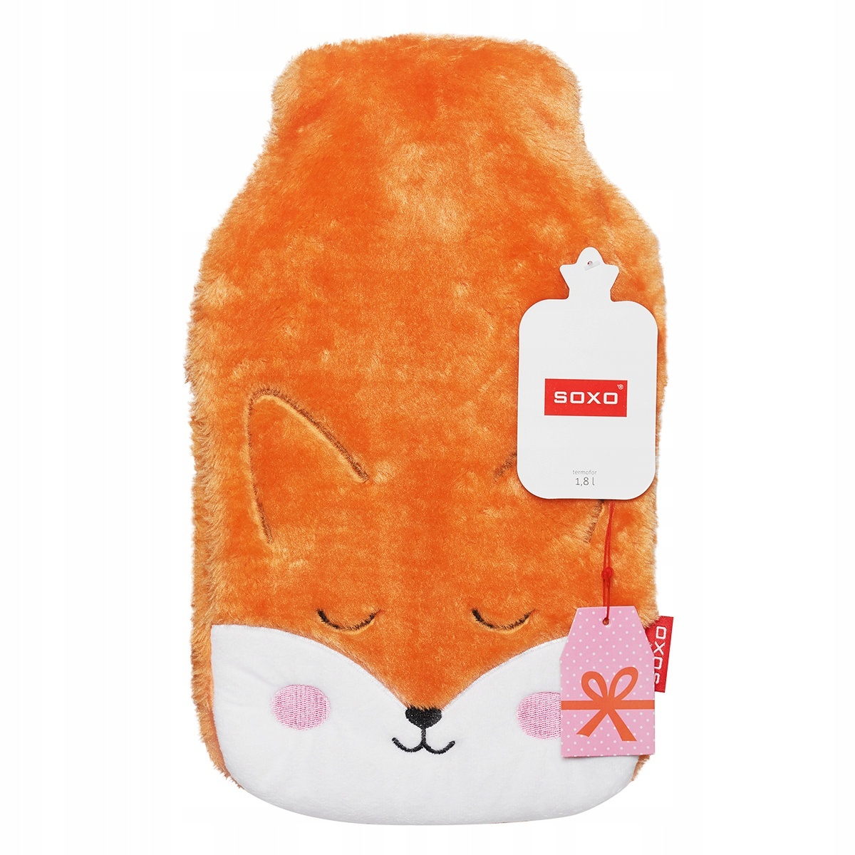 termofor Wärmflasche orange Fuchs 1,8l Soxo 34561A.01 megamix.sk